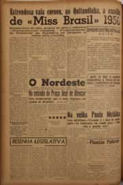 Página do jornal O Nordeste de junho de 1956