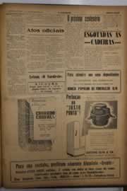 Página do jornal O Nordeste de junho de 1956