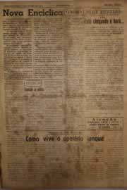Página do jornal O Nordeste de julho de 1956