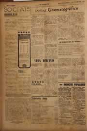 Página do jornal O Nordeste de julho de 1956