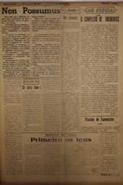 Página do jornal O Nordeste de julho de 1956