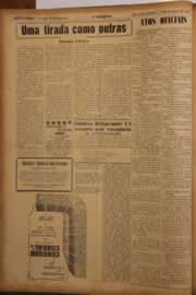 Página do jornal O Nordeste de julho de 1956