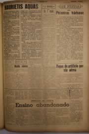 Página do jornal O Nordeste de agosto de 1956