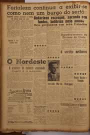 Página do jornal O Nordeste de setembro de 1956