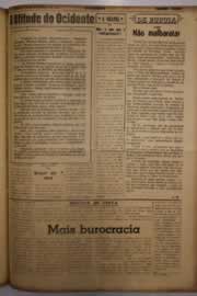 Página do jornal O Nordeste de setembro de 1956