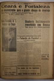 Página do jornal O Nordeste de setembro de 1956