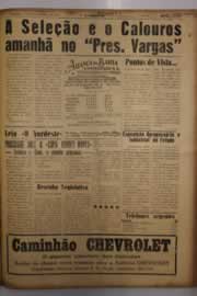 Página do jornal O Nordeste de novembro de 1956