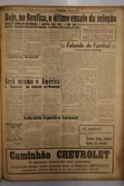 Página do jornal O Nordeste de novembro de 1956