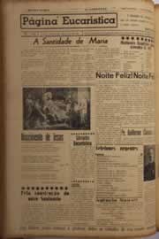 Página do jornal O Nordeste de dezembro de 1956