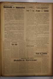 Página do jornal O Nordeste de dezembro de 1956