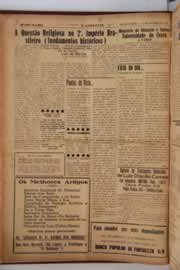 Página do jornal O Nordeste de janeiro de 1957