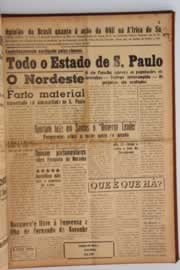 Página do jornal O Nordeste de janeiro de 1957