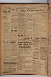 Página do jornal O Nordeste de janeiro de 1957