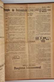 Página do jornal O Nordeste de fevereiro de 1957