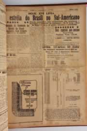 Página do jornal O Nordeste de março de 1957