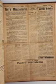 Página do jornal O Nordeste de março de 1957