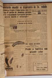 Página do jornal O Nordeste de março de 1957