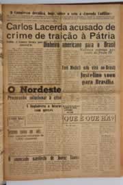 Página do jornal O Nordeste de abril de 1957