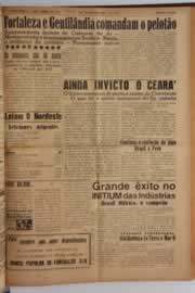 Página do jornal O Nordeste de abril de 1957