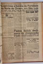 Página do jornal O Nordeste de maio de 1957