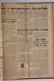 Página do jornal O Nordeste de maio de 1957