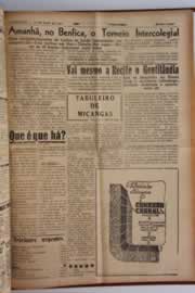 Página do jornal O Nordeste de maio de 1957