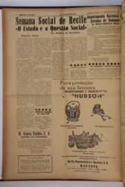 Página do jornal O Nordeste de maio de 1957