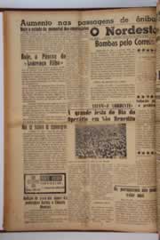 Página do jornal O Nordeste de maio de 1957