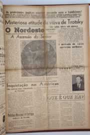 Página do jornal O Nordeste de maio de 1957