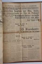 Página do jornal O Nordeste de junho de 1957
