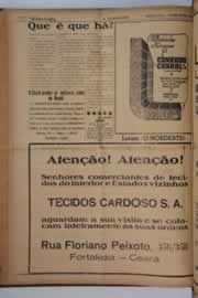 Página do jornal O Nordeste de junho de 1957