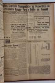 Página do jornal O Nordeste de junho de 1957