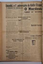 Página do jornal O Nordeste de junho de 1957