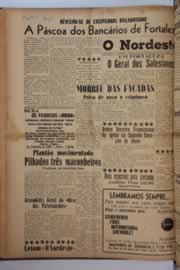 Página do jornal O Nordeste de junho de 1957
