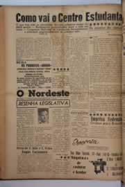 Página do jornal O Nordeste de junho de 1957