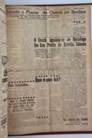 Página do jornal O Nordeste de junho de 1957
