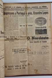 Página do jornal O Nordeste de junho de 1957