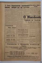 Página do jornal O Nordeste de junho de 1957