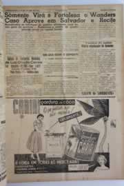 Página do jornal O Nordeste de julho de 1957
