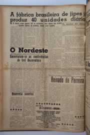 Página do jornal O Nordeste de julho de 1957