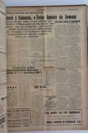 Página do jornal O Nordeste de agosto de 1957