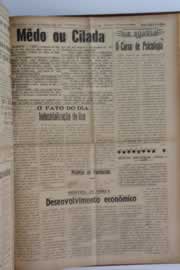 Página do jornal O Nordeste de setembro de 1957