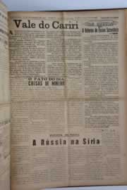 Página do jornal O Nordeste de setembro de 1957