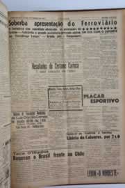Página do jornal O Nordeste de setembro de 1957