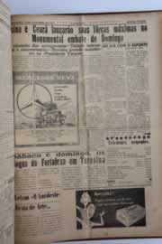 Página do jornal O Nordeste de setembro de 1957