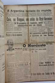 Página do jornal O Nordeste de setembro de 1957