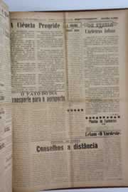 Página do jornal O Nordeste de setembro de 1957