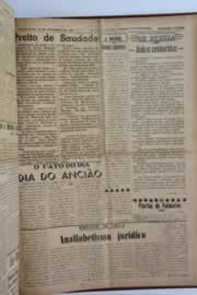 Página do jornal O Nordeste de setembro de 1957