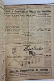 Página do jornal O Nordeste de setembro de 1957
