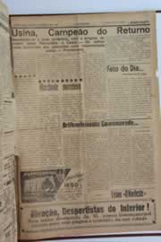 Página do jornal O Nordeste de setembro de 1957